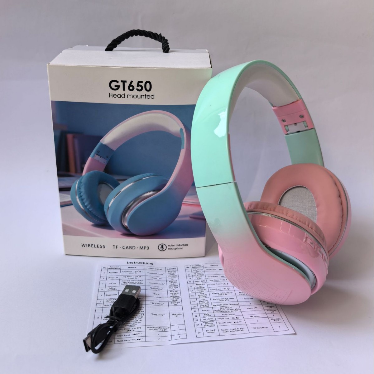 Auriculares Bluetooth 5.0 con  - Cat Ear Bluetooth Headset Led reseña y precio