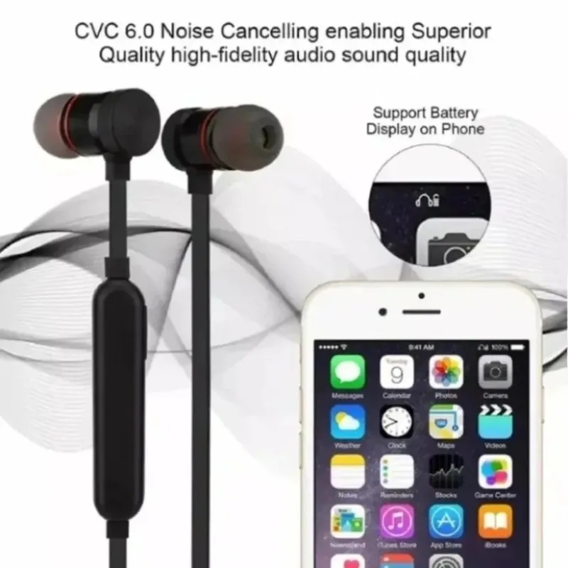 1-4 piezas de auriculares Blue - Magnetic Neckband Sports Earphones reseña y precio