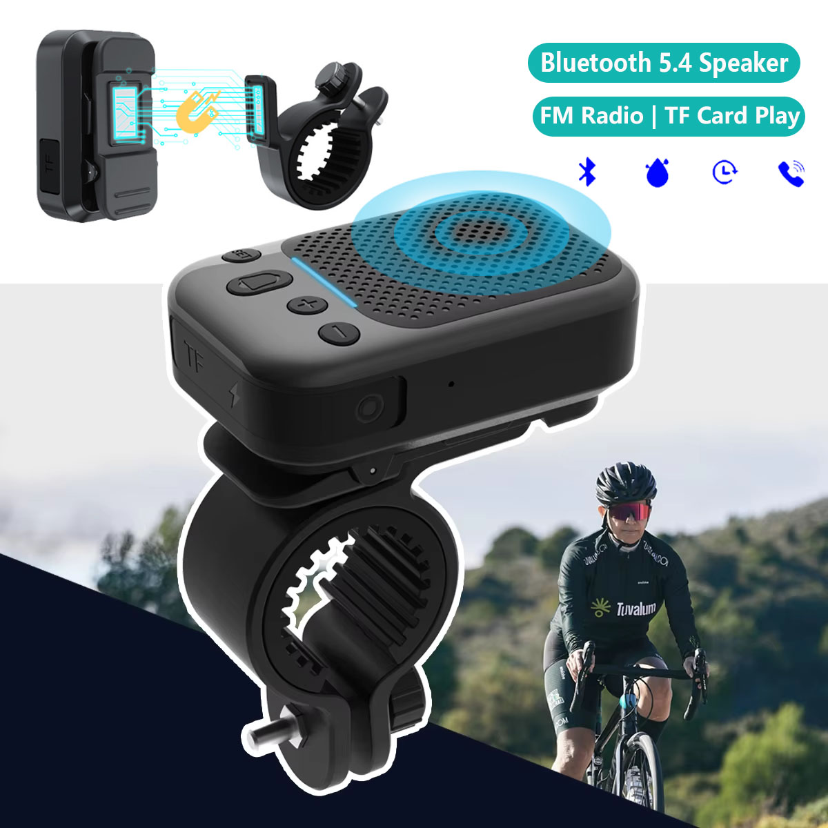 Mini altavoz inalámbrico para  - Portable Bluetooth Speaker Waterproof Ipx7 reseña y precio