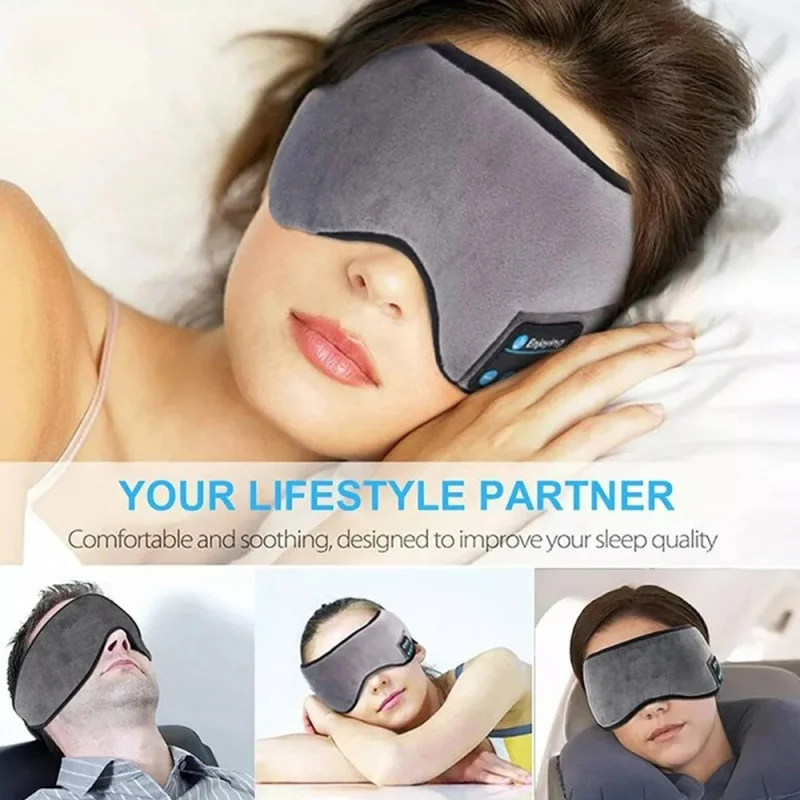 Diadema Inalámbrica Bluetooth  - Sleep Mask Headphones Bluetooth reseña y precio