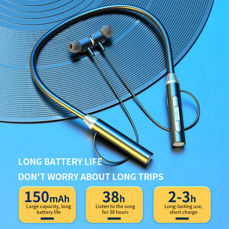 Auriculares inalámbricos Bluet - Magnetic Neckband Sports Earphones reseña y precio