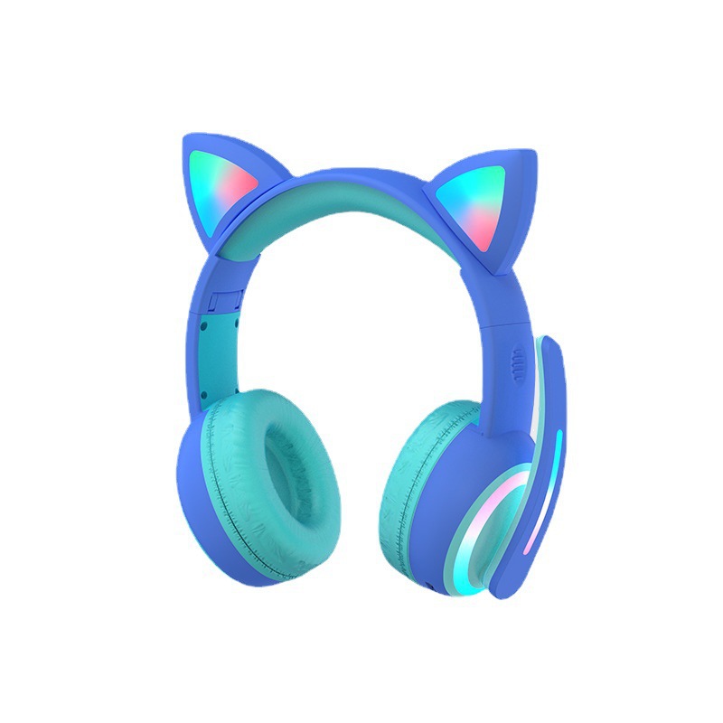 Auriculares Bluetooth con dise - Cat Ear Bluetooth Headset Led reseña y precio